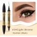 Eyebrow Pen Eyebrow 4 Tip Brow Pencil Eyebrow Pen Eyebrow Pencil Last All-Day Eyebrow Pencil with Fork Tip (Brown) - Buy Online on GoSupps.com