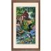 DIMENSIONS 2484 Old Mill Cottage Needlepoint Kit, 12'' W x 16'' H
