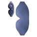 Sleep for Side Sleeper - Blackout Eye for Sleeping Sleep | Travel Sleep for Side Sleepers Blindfold for Sleeping and Meditation Adjustable Strap Eye for Sleeping Blue