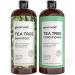 GoodMood Tea Tree Shampoo and Conditioner Set, Mint Shampoo enriched with Protein, Collagen & Silk, Treatment For Men and Women with DHT Blockers, Sulfate & Paraben Free 2x16oz
