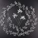 Denifery Bridal Silver Pearl Hair Vine | Wedding Headpiece | Hair Jewelry - Buy Online on GoSupps.com