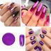 Bakores 16 Jar Chrome Nail Powder for Holographic Aurora Chameleon Nail Art - 1g/Jar - Buy Online on GoSupps.com