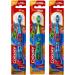 Colgate PJ Masks Toothbrush for Toddlers & Little Children with Suction Cup, Kids 2-5 Years Old, Extra - Pack of 3