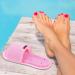 Jomewory Foot Cleaners & Massagers - Soft Bristles Shower Scrubber for Men & Women | Non-Slip Cleans Smooths Massages - Buy Online on GoSupps.com