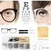 Eyeglass Repair Kits Glasses Repair Tool with Glasses Screws Silicone Nose Pad Tool Eye Glasses Repairing Set - Buy Online on GoSupps.com