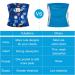 Cuteebone Male Washable Dog Diapers - 3 Pack Reusable Belly Bands with Flexible Velcro | High-Suction Dog Wraps | Krocodil Dinosaur & Rocket Designs | Size L (43-53.5cm) - Buy Online on GoSupps.com