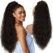 Allyreetress Long Curly Drawstring Ponytail Extension for Women Clip in Ponytail Hair pieces Synthetic Long Curly Wavy Clip in Pony tail Hair Extensions for Daily Party Use (26 Inch Dark Brown) 26 inches Dark Brown - Buy Online on GoSupps.com