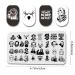 Halloween Nail Stamping Plate & Kit | Scary Movie Characters | DIY Horror Nail Art for Women & Girls - Buy Online on GoSupps.com