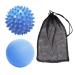 2-part massage balls 1 pockets massage ball set spiked balls deep tissue relief massage roller balls trigger point massage suitable for calming down the muscles