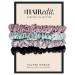The Hair Edit Sage & Mauve Ruched Ribbons Scrunchie Hair Ties