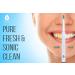 Pursonic Whitening Sonic Toothbrush, USB Rechargeable - 12 Brush Heads, 38,000 Brush Strokes/Min, 3 Modes, 2 Min Timer - White - Buy Online on GoSupps.com