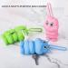 Portable Microfiber Cleaning Cloth & Bag Charm Keychain - 8x8 inches Safe for Eyeglasses & Screens Includes 2 Refills (Green - Buy Online on GoSupps.com