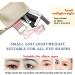 Heated Eyelash Curlers Rechargeable Electric Eyelash Curler Handheld Eyelash Heated Curler 2 Heating Modes with Sensing Heating Silicone Pad Saving Makeup Time Quick Natural Curling Eye Lashes - Buy Online on GoSupps.com
