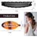4-Piece Banana Hair Clips for Women - Retro Fishtail Hair Comb Grips (2 Styles) - Buy Online on GoSupps.com
