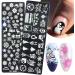 Danlai Christmas Nail Stamping Plates Kit - 6 Snowflake & Tree Designs for Manicure Art | Perfect for Women & Girls - Buy Online on GoSupps.com