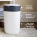 Tommee Tippee Twist and Click Advanced Nappy Bin - Eco-Friendly 12 Refill Cassettes with Antibacterial Green Film - International Shipping Available - Buy Online on GoSupps.com
