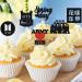 Keaziu 28 PCS Music Singer Cupcake Toppers KPOP Singer Cupcake Picks for Spring Day A-rmy B-T-S Singer Group Theme Party Birthday Party Decoration for Boys and Girls Spring Black - Buy Online on GoSupps.com