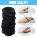 100 Pieces Black Hair Ties - Metal-Free Small Elastic Ponytail Holders for Girls Women & Men | Premium Hair Accessories - Buy Online on GoSupps.com