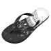 Mnsruu Musical Notes Piano Keys Flip Flops - Black & White for Home Hotel Spa & Travel - Buy Online on GoSupps.com