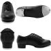 Men's Leather Split Sole Tap Shoes - Black - Size 12.5 - Buy Online on GoSupps.com
