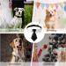 Buy Hacraho Dog Tie - Adjustable Smoking Neck Band Collar with Quick Lock Buckle (L) | International Shipping Available - Buy Online on GoSupps.com