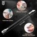 SENBACH Cuticle Trimmer with Cuticle Pusher Cuticle Remover Cuticle Nipper Professional Stainless Steel Cuticle Cutter Clipper Durable Pedicure Manicure Tools for Fingernails and Toenails (Black) Black (Pack of 2) - Buy Online on GoSupps.com