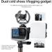 Telesin Aluminum Camera Cage for GoPro Hero 12 11 10 9 | Optimized Housing with Cold Shoe for ND CPL Lens Filter & Microphone - Perfect Accessory for Hero 9 Black - Buy Online on GoSupps.com