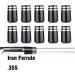 Sword & Shield 10pcs New Custom Black Ferrules .355 for Titleist CB MB AP1 AP2 Irons - Buy Online on GoSupps.com