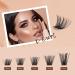 QUEWEL 144 PCS DIY Eyelash Extensions Set - Cluster Applicator Tool & Super Hold Glue - Perfect for at Home Eyelash Extensions - Buy Online on GoSupps.com