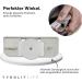Tyrolite Life Ski & Snowboard Cabter Sander - Stainless Steel Edge Tuner | 87 Grinding Angle for Optimal Ski & Snowboard Repair - Buy Online on GoSupps.com