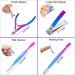 CGEB Manicure Set - Professional Nail Care Tools Kit for Men and Women | 12Pcs Grooming Set with Travel Case - Colorful - Buy Online on GoSupps.com