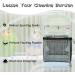 Adjustable Bird Cage Seed Catcher - Black Nylon Mesh with Twinkle Moon Star - 78.7 x 15.7 Inch - For Parrot Parakeet Cages - Buy Online on GoSupps.com
