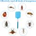 Extendable Telescopic Flying Swatter - Portable Anti-Mosquito Insect Catcher for Garden - Blue (26-72 cm) - Buy Online on GoSupps.com