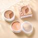 Cream concealers cream foundation - Cream foundation concealer | 3-color illuminating cream face palette color-correcting concealer concealer for dark spots - Buy Online on GoSupps.com