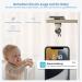 eegeek 2K Babyphone with Camera - 5 WLAN Video Monitor PTZ 355 Night Vision Motion & Noise Detection App Control - Buy Online on GoSupps.com