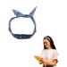 Lizzy Wired Hair Headband | Retro Rockabilly Adjustable Plain & Printed Wire Headbands Hair Accessory Head Wrap Vintage Various Colour & Designs
