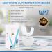 Sani White Ultrasonic U-Shaped Toothbrush for Teeth Whitening & Gums Protection - Dental Pack - Buy Online on GoSupps.com