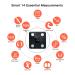 CooAoo Body Fat Scale - Smart Weight Scale for Body Fat Composition Monitor - Accurate Digital Bathroom Scale with Health Analyzer App for Body Weight, Fat, Water, BMI, BMR - 400 lbs Capacity - Black - Buy Online on GoSupps.com