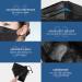 60pcs KF94 Disposable Black Masks | 4 Layers Protection | 95% Filter Efficiency | Double Line Nasal Frame | Breathable & Comfortable | For Men & Women | Daily Use | Individually Packaged - Buy Online on GoSupps.com