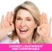 Set of 2 Pink BTE Digital Hearing Amplifiers - Small & Discreet Personal Sound Amplifier Pair for Women - Comfortable Behind The Ear - Best Hearing Amplifiers - Buy Online on GoSupps.com