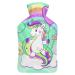 Balloon Unicorn Hot Water Bottle With Cover Plush Bed Bottle Hand Warmer For Adults And Children 26.5X15.3cm