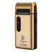 Styleader Aluminum Foil Shaver, with 24K Gold Coated Foil Blade and Popup Beard Trimmer, Rechargeable Electric Razor for Men - Gold