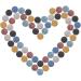 INFUSEU Peace and Love Sign Essential Oils Diffuser Necklace | Aromatherapy Lava Rock Stone Jewelry for Women - Shop Now - Buy Online on GoSupps.com