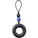 Munchables Sensory Chewable Zipper Pull (Black Donut Zipper Pull) - Buy Online on GoSupps.com