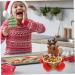 OFFSCH Santa Claus Snowman Candy Basket Christmas STO Xmas Wicker Basket Xmas Supplies Household Elder Baby As Shown 3 19X14X14CM - Buy Online on GoSupps.com