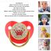 Ultra-Light Soft Silicone Baby Pacifier for Newborns | Shiny Red Pacifiers for 6-18 Month Infants & Breastfed Babies - Buy Online on GoSupps.com