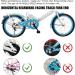 ZOSEN Bike Training Wheels - Strong Bicycle Stabilizers for Kids Single Speed Bike (1 Pair) - Black - Buy Online on GoSupps.com