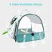 Wildox Portable Bird Carrier Travel Cage - Green Parrot Pet Transport - Buy Online on GoSupps.com