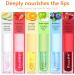 Fruity Color Changing Lip Gloss Set - Pink Magic Mood Lip Oil Tinted High-Shine Clear Lip Stain Balm - Longlasting & Hydrating - 6 Pcs - Buy Online on GoSupps.com