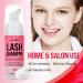 Lash Shampoo for Extensions | Oil-Free Eyelash Cleanser | Gentle Foaming 60ml | Salon & Home Care - Rose Scent - Buy Online on GoSupps.com